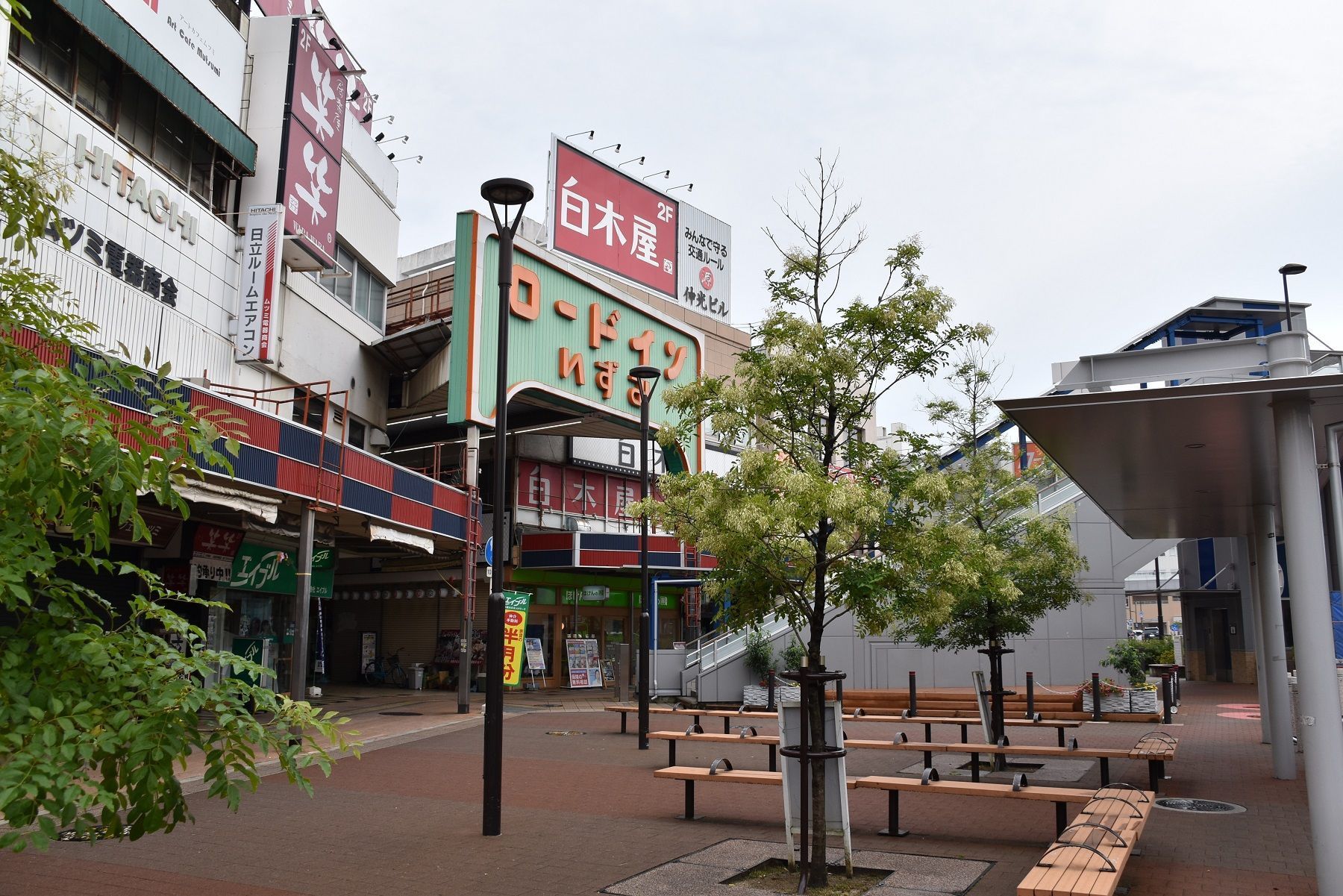 和泉府中駅前と建設中の シャルマンフジ和泉府中ステーションフロンティア Osaka Sirokichies Blog